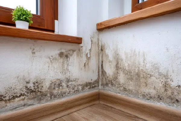 Humedad por capilaridad en pared de planta baja en Utiel